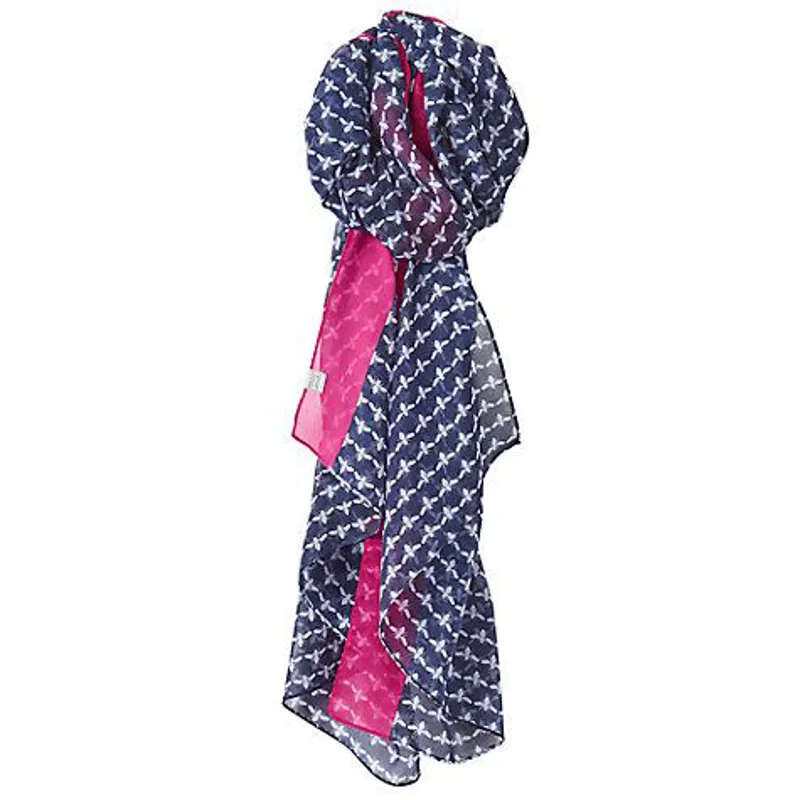 Joules Wensley Scarf - French Navy Bee